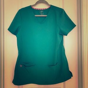 Heartsoul Women’s Scrub Shirt - Hunter Green
